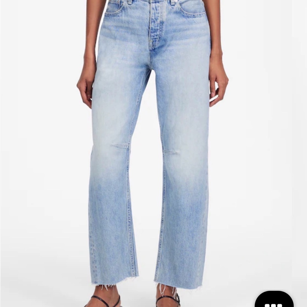Madewell The Darted Barrel-Leg Jean